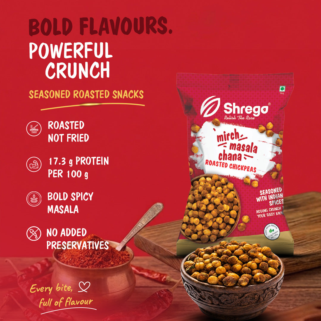 Mirch Masala Roasted Chana