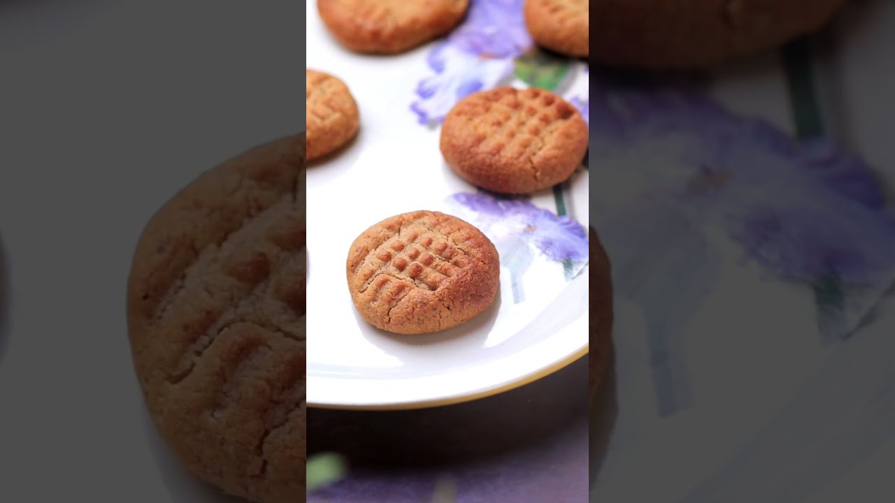 4-Ingredient Peanut Butter Cookies Recipe | Shrego Dark Roast Creamy Peanut Butter – Easy & Healthy Treat
