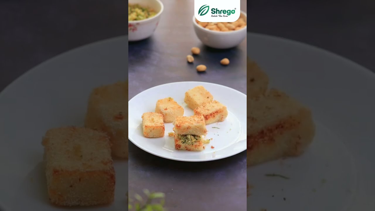 Stuffed Crispy Paneer with Coconut Thecha Recipe: Shrego Dark Roasted Whole Unsalted Roasted Peanuts