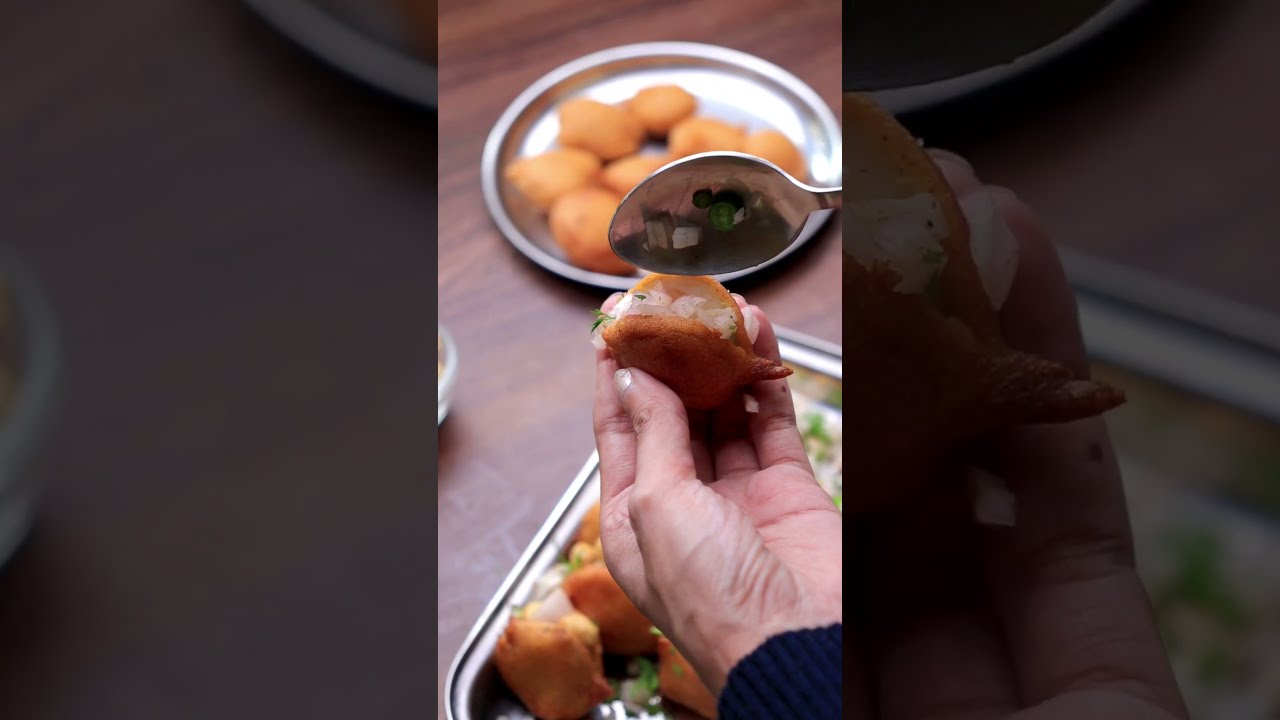 Raw Banana Bhajis with Chilli Peanut Mix Recipe: Shrego Dark Roasted Whole Unsalted Roasted Peanuts