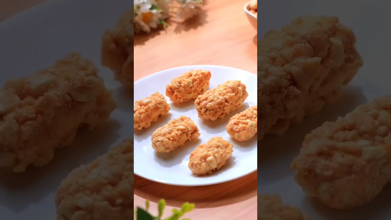 Peanut Crusted Paneer Fingers Recipe | Shrego Dark Roasted Whole Unsalted Peanuts – Crunchy Party Snack