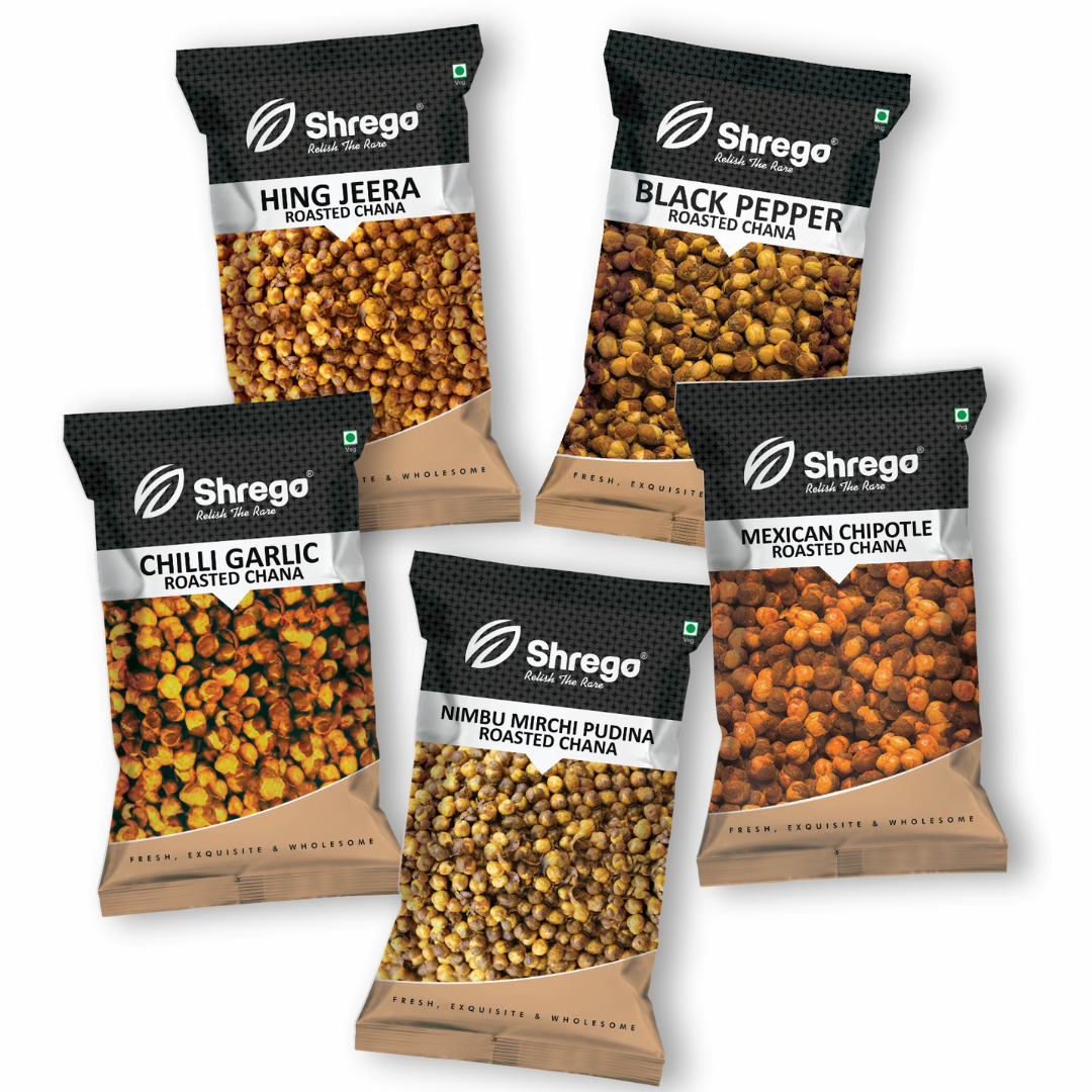 Flavour Roasted Chana Variety Combo Pack of 5