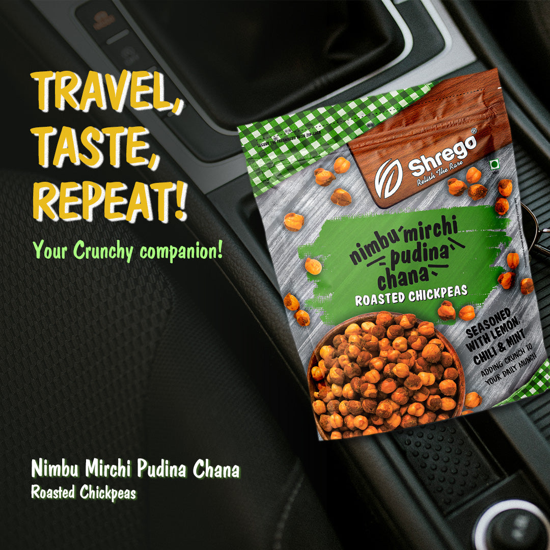 Nimbu Mirchi Pudina Roasted Chana