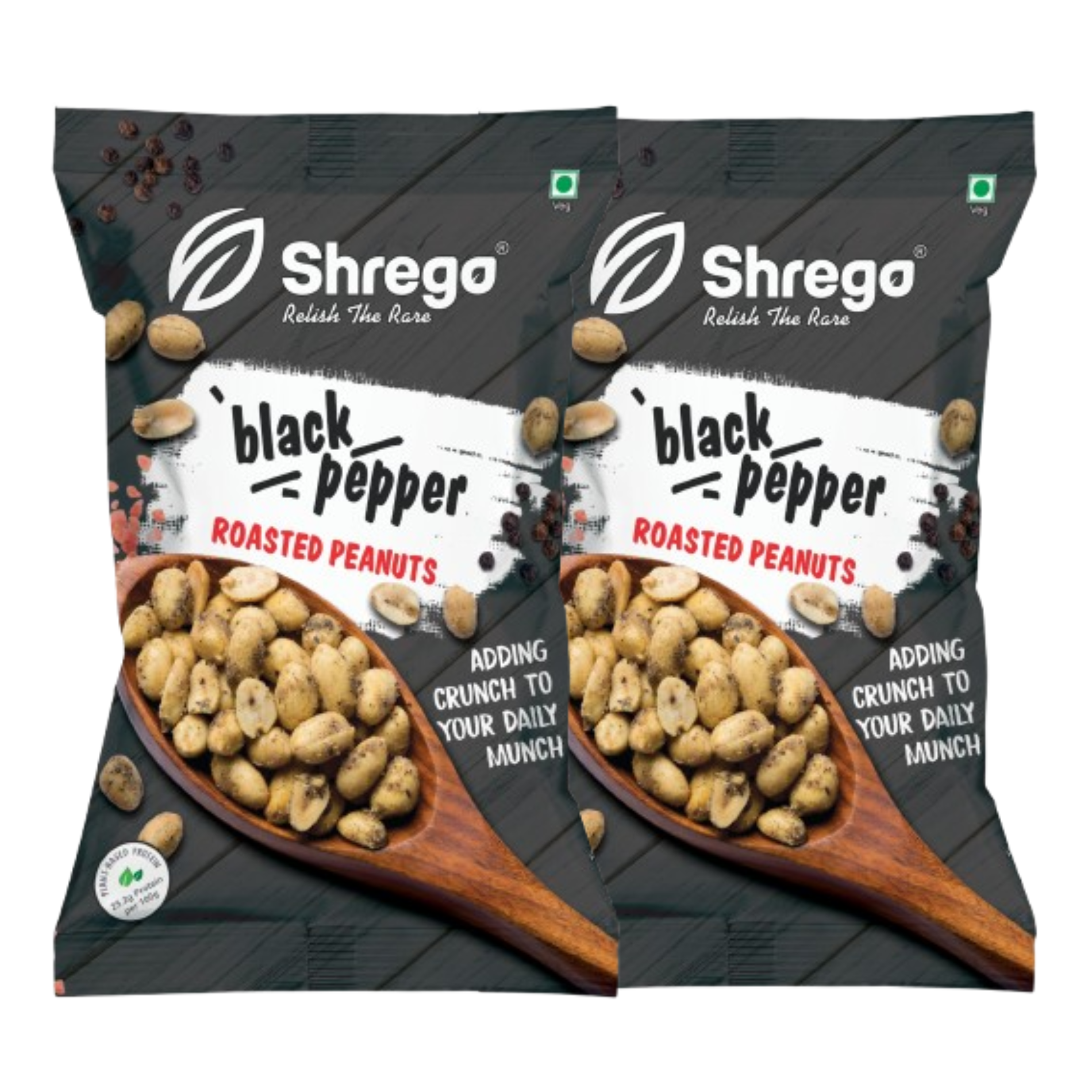 Black Pepper Roasted Peanuts