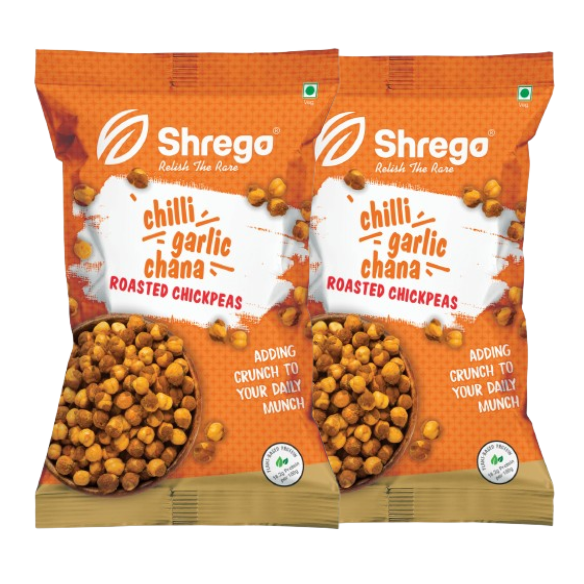 Chili Garlic Roasted Chana