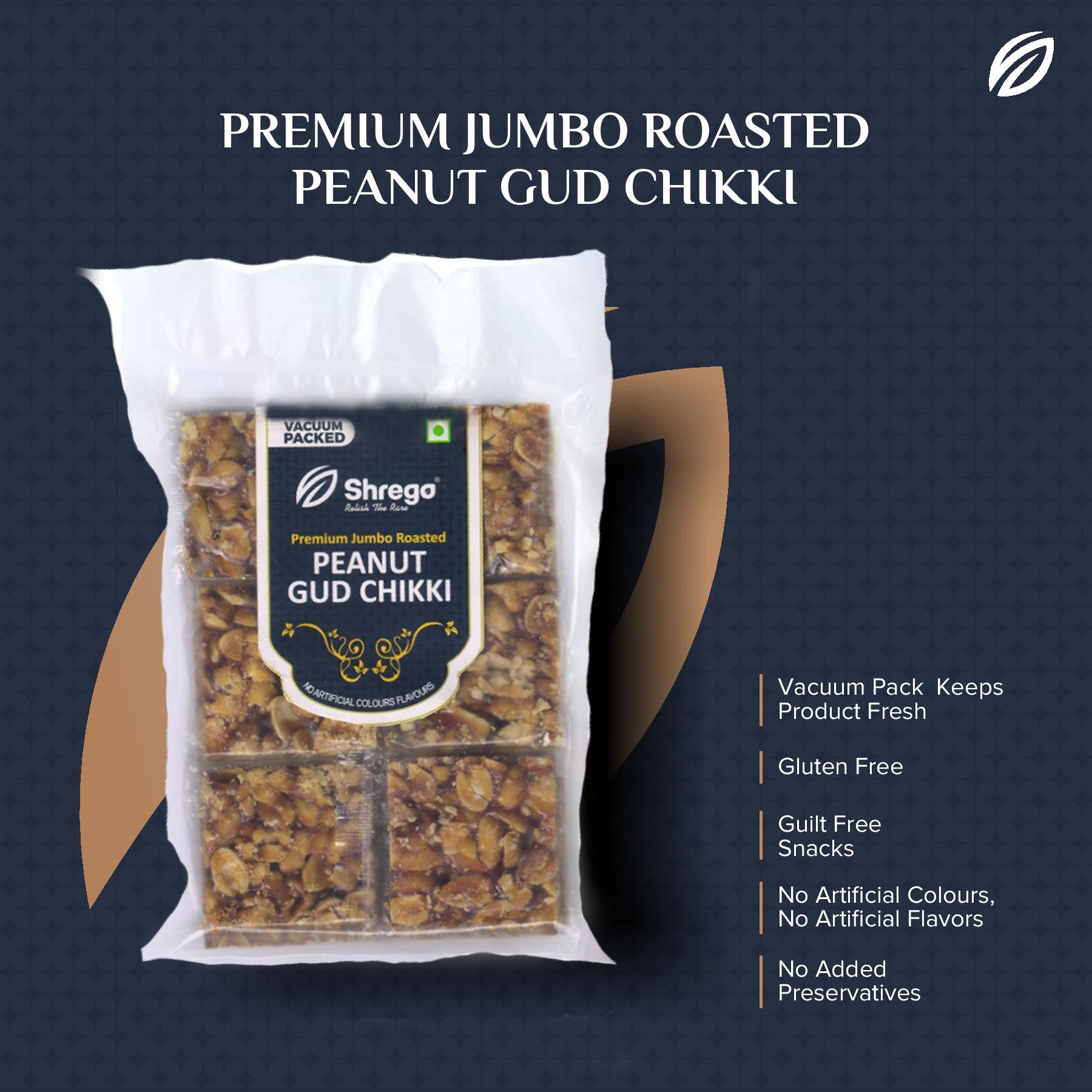 Jumbo Roasted Peanut Gud Chikki