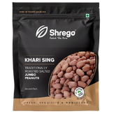 Peanut Plus Khari Sing Traditionally Roasted Salted Jumbo Peanuts