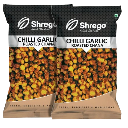 Chili Garlic Roasted Chana