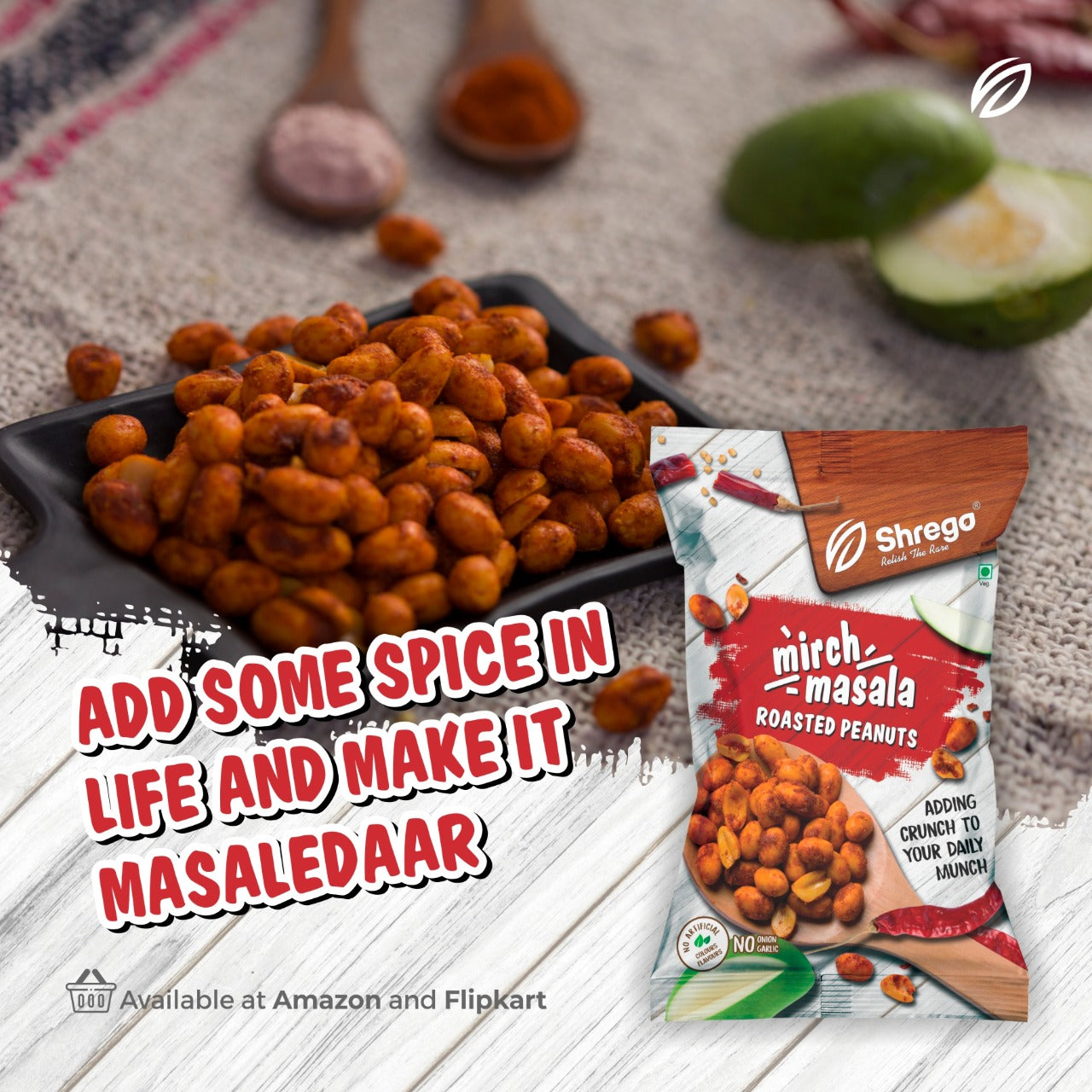 Mirch Masala Roasted Peanuts