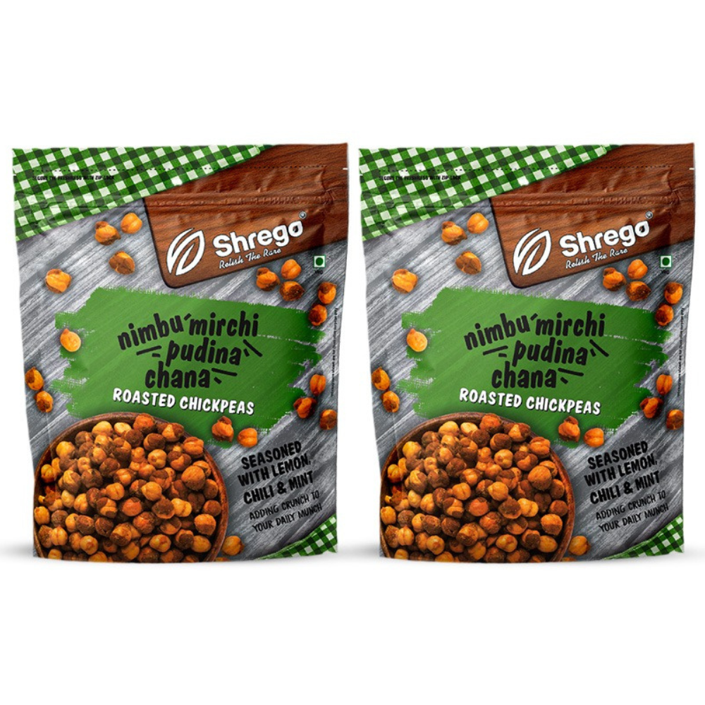 Nimbu Mirchi Pudina Roasted Chana