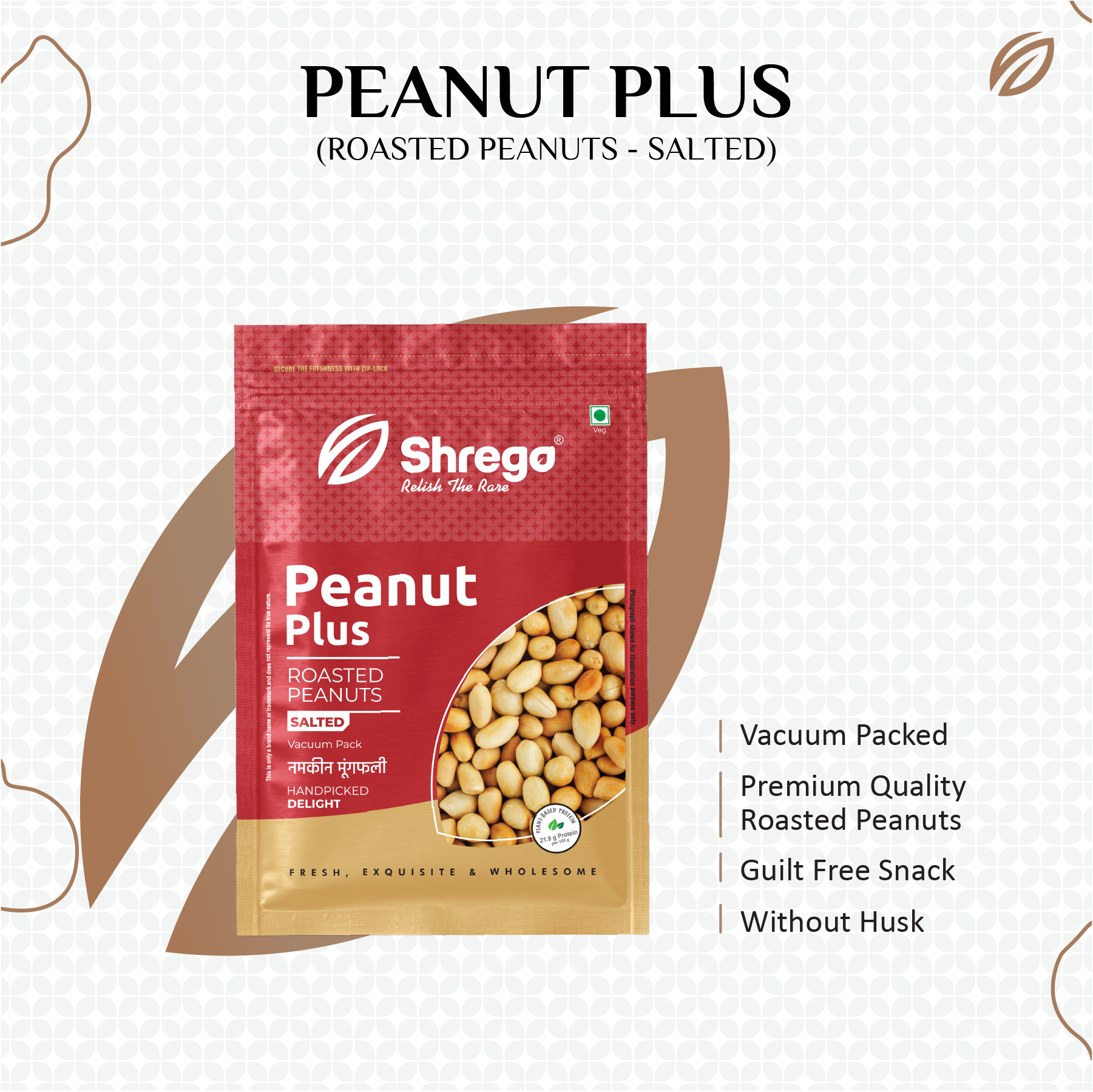 Peanut Plus Salted Roasted Peanuts