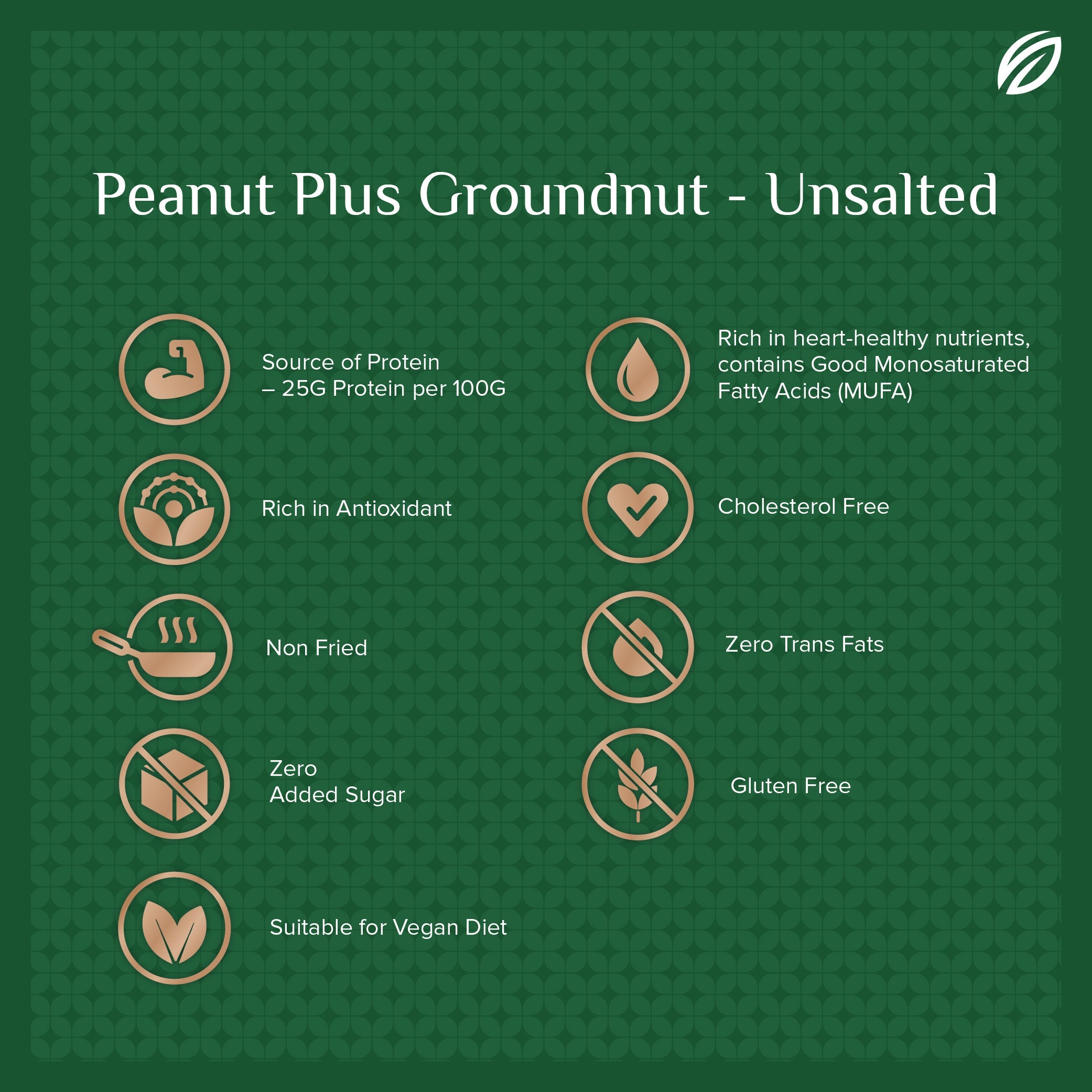 Peanut Plus Roasted Groundnut Unsalted