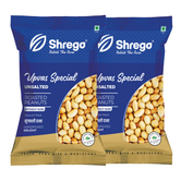 Upvas Special Roasted Peanut Unsalted|180 gm|Pack of 2