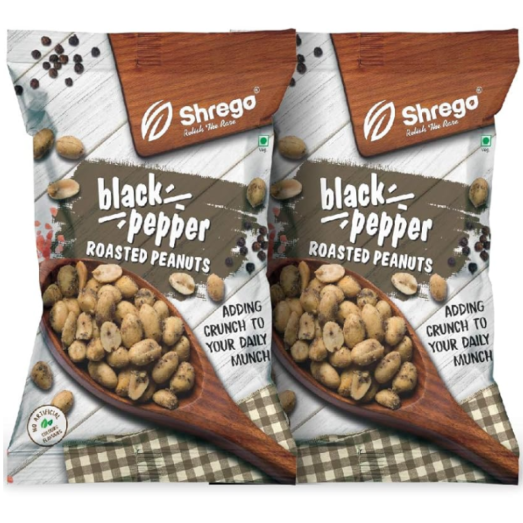 Black Pepper Roasted Peanuts